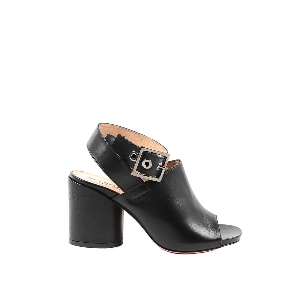 Dee Ocleppo - Black Leather Sandal