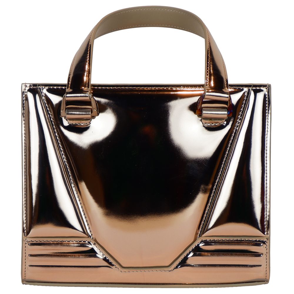 Ferrari - Gray Leather Handbag