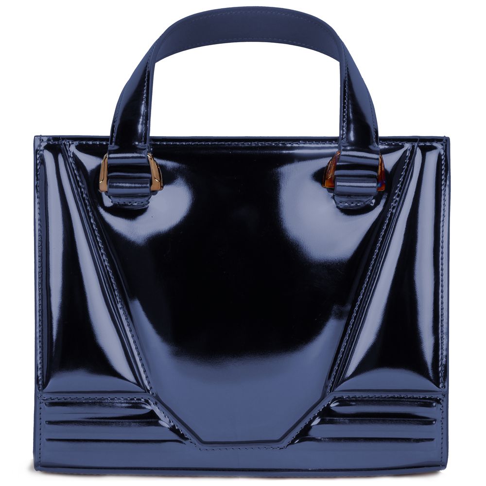 Ferrari - Blue Leather Handbag