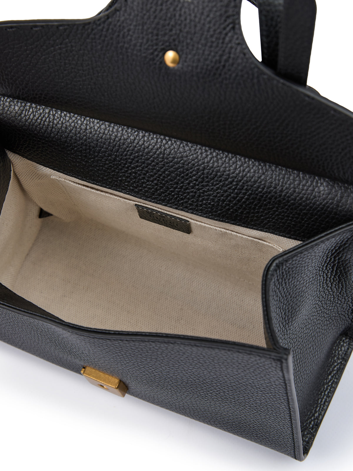 Gucci - Black Leather GG Marmont Handbag