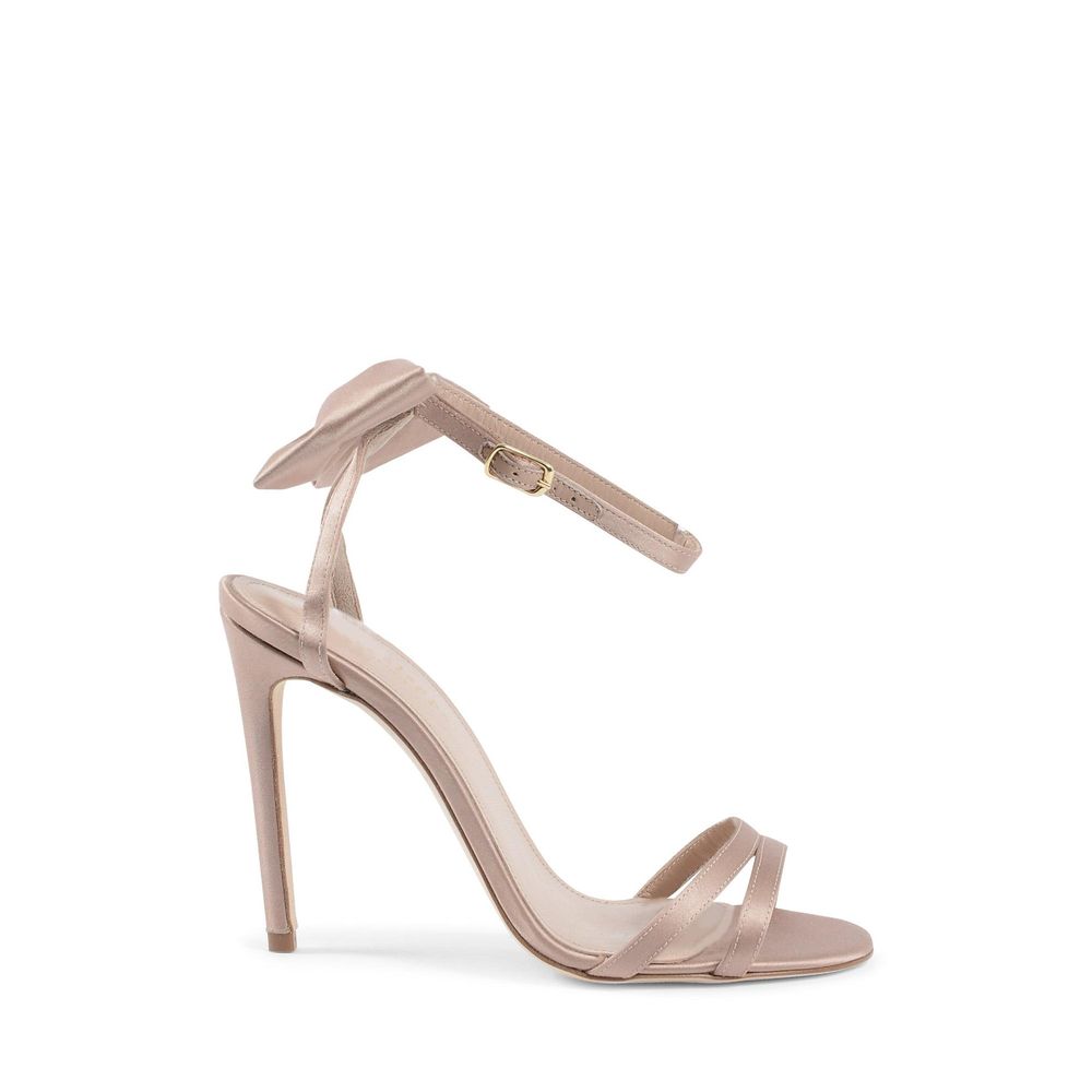Dee Ocleppo - Beige Satin Sandal