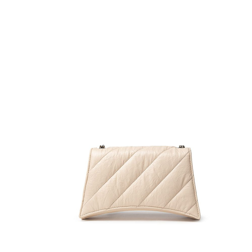 Balenciaga - Beige Leather Shoulder Bag