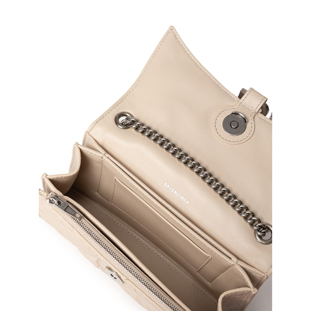 Balenciaga - Beige Leather Shoulder Bag