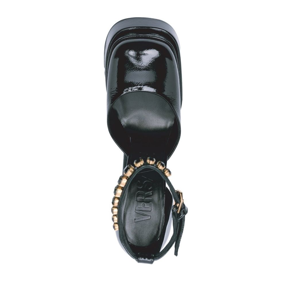 Versace - Leather Platform Sandals