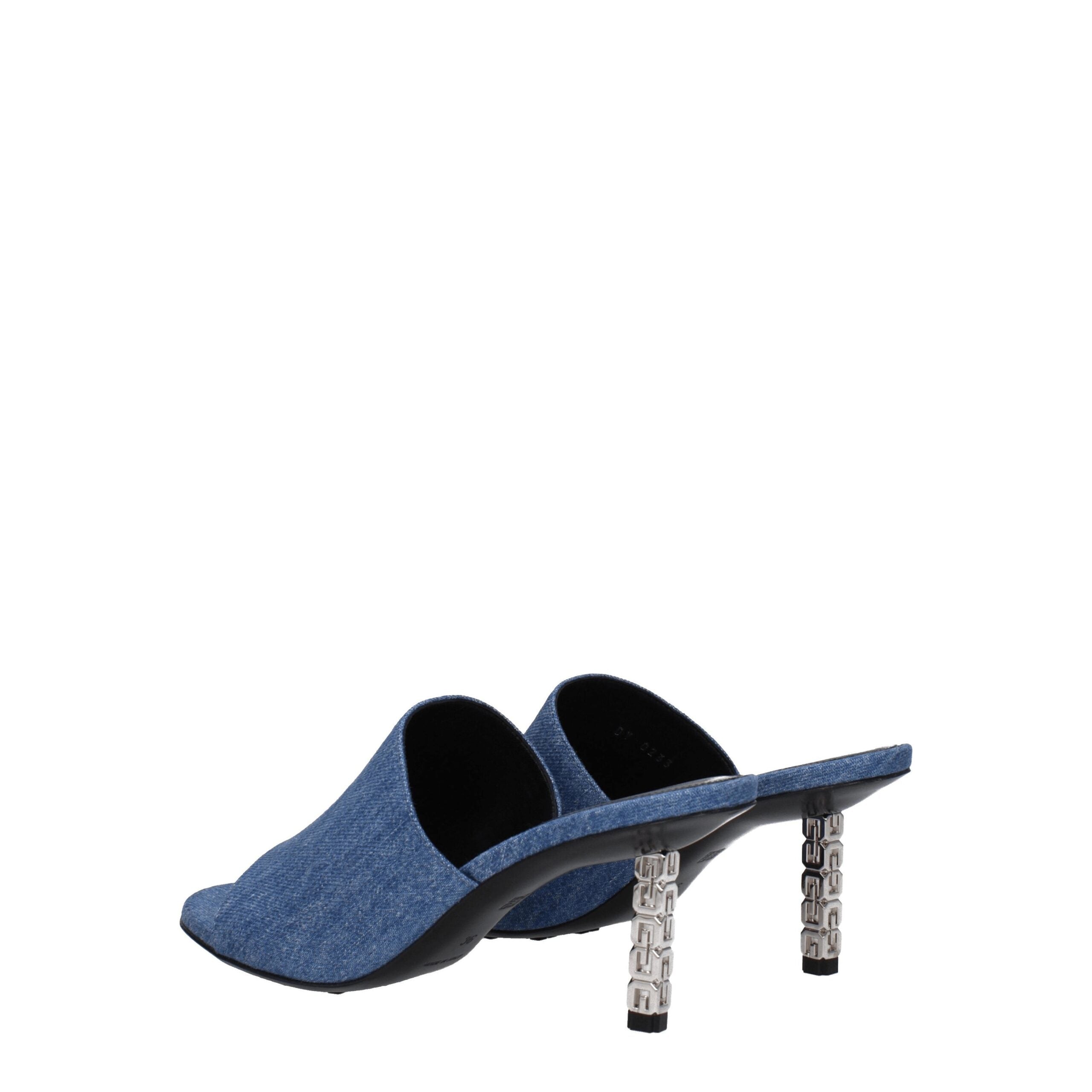 Givenchy - Sandals Women Fabric Blue/Denim