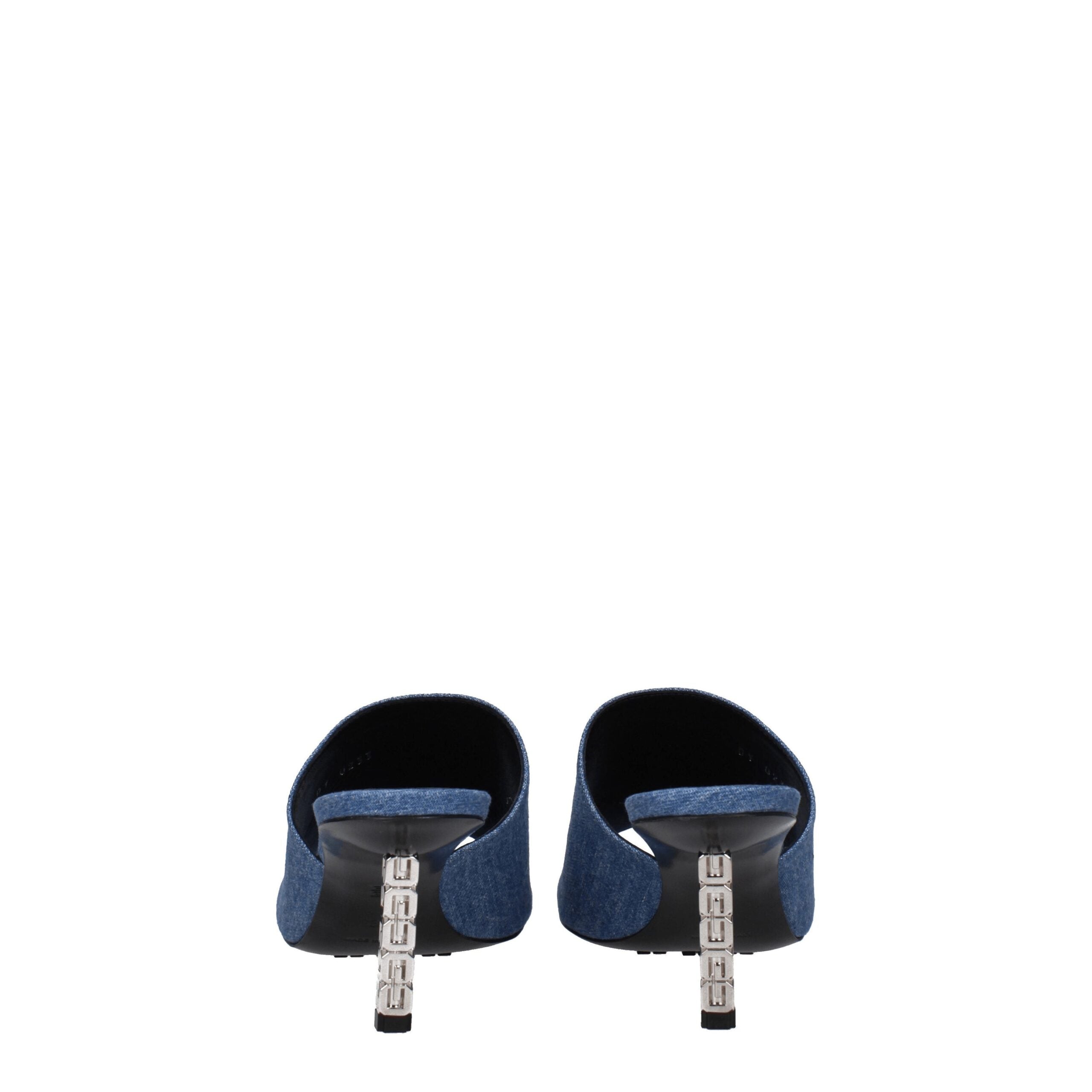 Givenchy - Sandals Women Fabric Blue/Denim