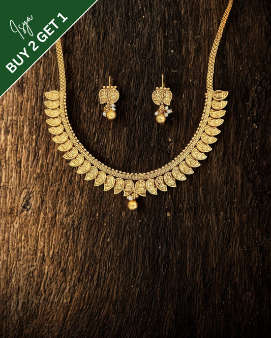 Devalaya – Temple Necklace Set